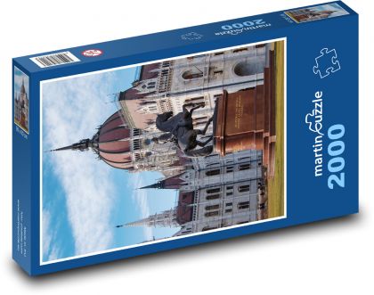 Parlament Budapesztu - Węgry - Puzzle 2000 elementów, rozmiar 90x60 cm