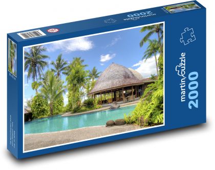 Samoa Resort - Swimmingpool - Puzzle - 2000 Teile