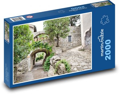 Medieval house - Puzzle 2000 pieces, size 90x60 cm 