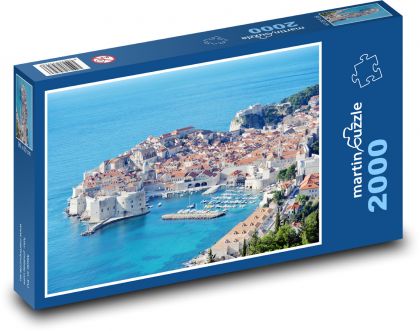 Dubrovnik - Croatia - Puzzle 2000 pieces, size 90x60 cm 