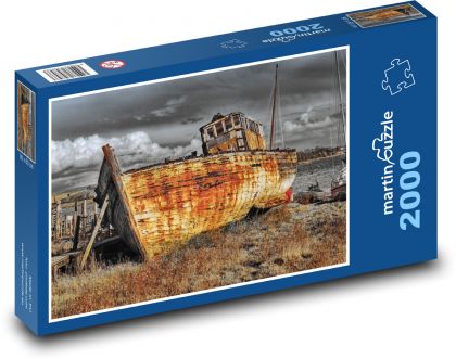 Shipwreck - Puzzle 2000 pieces, size 90x60 cm 