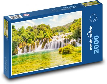 Croatia - Krka - Puzzle 2000 pieces, size 90x60 cm 