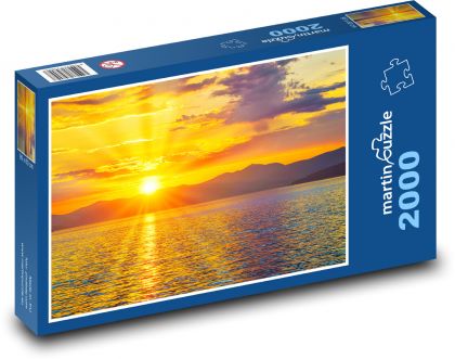 Západ slunce - puzzle 2000 dílků