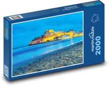 Spain - night Peniscola Puzzle 2000 pieces - 90 x 60 cm