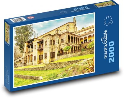 Španielsko - kláštor - Puzzle 2000 dielikov, rozmer 90x60 cm 