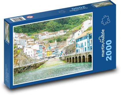 Hiszpania - Zatoka - Puzzle 2000 elementów, rozmiar 90x60 cm