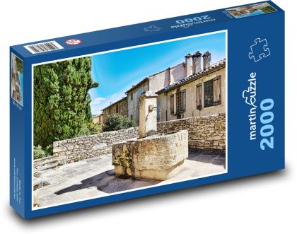 Historická fontána - Puzzle 2000 dielikov, rozmer 90x60 cm 