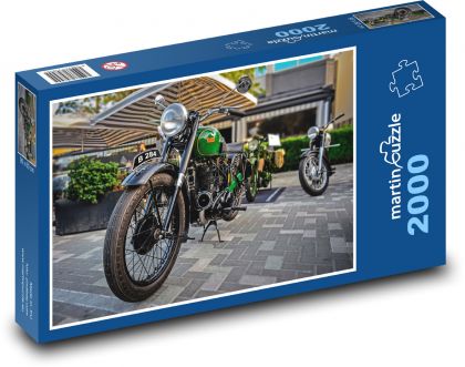 Historisches Motorrad - Puzzle - 2000 Teile