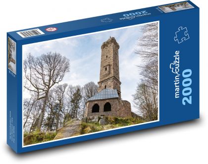 Rozhľadňa - rozhľadňa Luitpold - Puzzle 2000 dielikov, rozmer 90x60 cm 