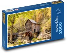 Old mill in the forest Puzzle 2000 pieces - 90 x 60 cm