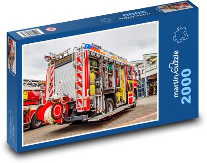 Feuerwehrauto - Puzzle - 2000 Teile