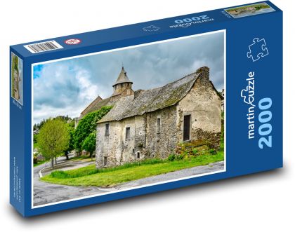 Old houses - Puzzle 2000 pieces, size 90x60 cm 