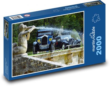 Cars - Veterans - Puzzle 2000 pieces, size 90x60 cm 