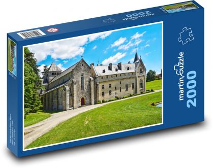 Frankreich - Abbaye de Loc Dieu - Puzzle - 2000 Teile