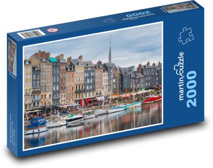Frankreich - Honfleur - Puzzle - 2000 Teile