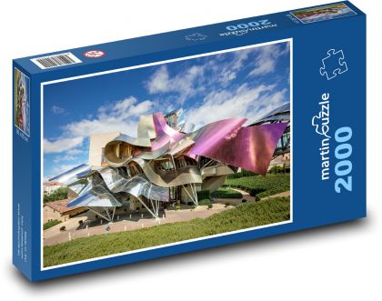 Nowoczesna architektura - Puzzle 2000 elementów, rozmiar 90x60 cm