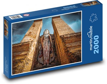 Socha - Budha - Puzzle 2000 dielikov, rozmer 90x60 cm 