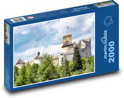 Poľsko - hrad - Puzzle 2000 dielikov, rozmer 90x60 cm 