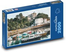 Anglie - Folkstone Puzzle 2000 dílků - 90 x 60 cm