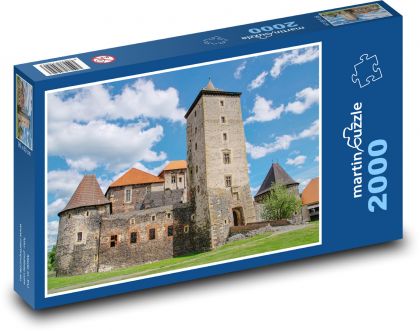 Historic Švihov Castle - Puzzle 2000 pieces, size 90x60 cm 