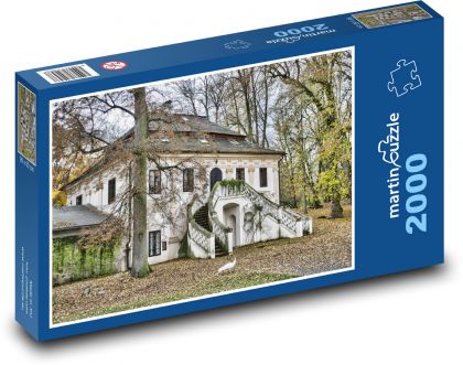 Historické sídlo - puzzle 2000 dílků