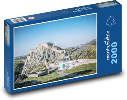 Slovensko - hrad Děvín - puzzle 2000 dílků