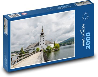 Rakúsko - Traunsee - Puzzle 2000 dielikov, rozmer 90x60 cm 