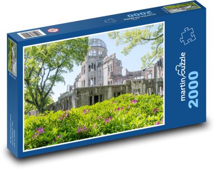 Hirošima - Japonsko - Puzzle 2000 dílků, rozměr 90x60 cm