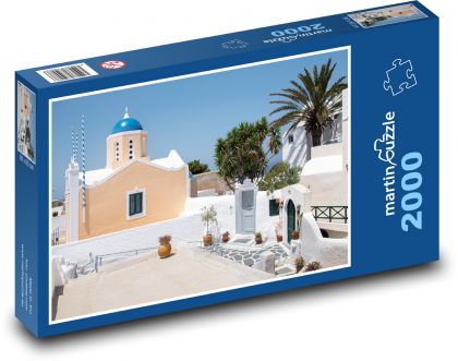 Řecko - Santorini - puzzle 2000 dílků