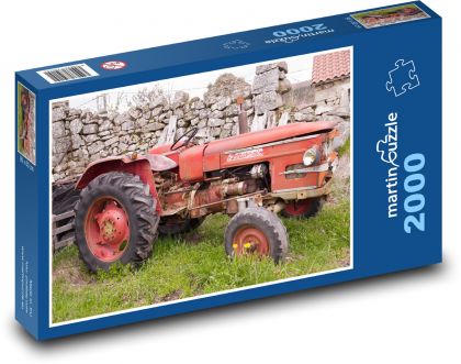 Traktor außer Betrieb - Puzzle - 2000 Teile