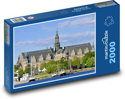Nordic Muzeum - Švédsko - puzzle 2000 dílků