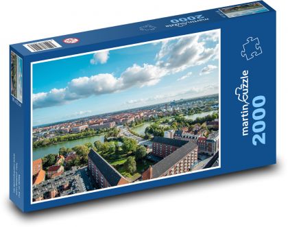 Kodaň - Dánsko - Puzzle 2000 dielikov, rozmer 90x60 cm 