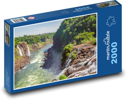 Vodopády Iguazu - Brazília - Puzzle 2000 dielikov, rozmer 90x60 cm 
