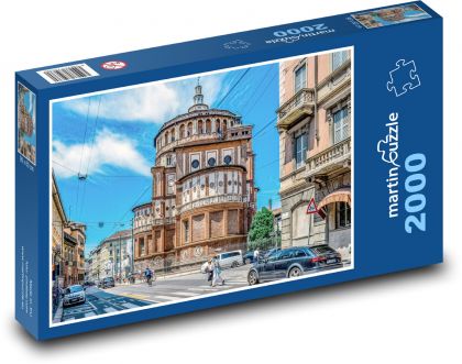 Italy - Milan - Puzzle 2000 pieces, size 90x60 cm 
