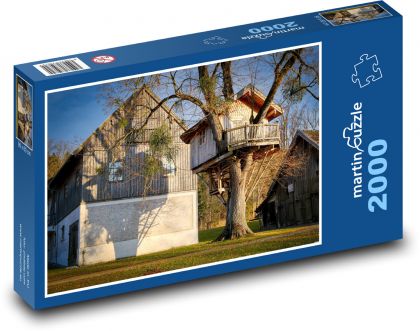 Dům na stromě - puzzle 2000 dílků