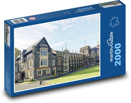 Christchurch - New Zealand - Puzzle 2000 pieces, size 90x60 cm 