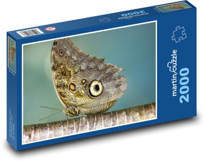 Rieseneule - Schmetterling - Puzzle - 2000 Teile