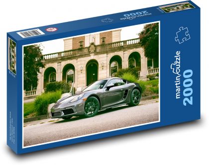 Moderní automobil - puzzle 2000 dílků