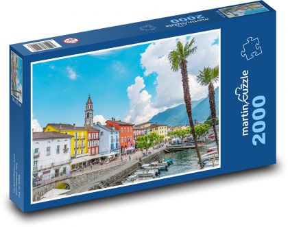 Ascona - Switzerland - Puzzle 2000 pieces, size 90x60 cm 