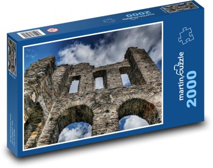 Ruiny hradu - puzzle 2000 dílků