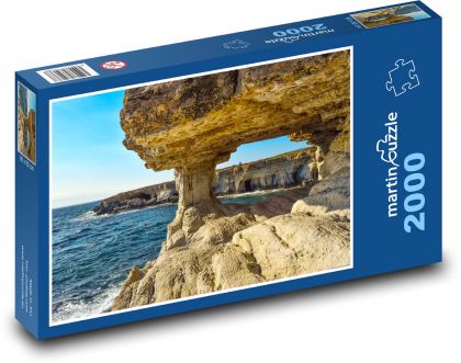 Morská jaskyňa - Puzzle 2000 dielikov, rozmer 90x60 cm 