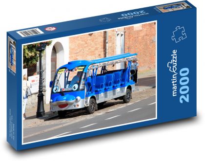 Poľsko - zájazdový autobus - Puzzle 2000 dielikov, rozmer 90x60 cm 