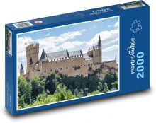 Pevnost - Alcazar De Segovia Puzzle 2000 dílků - 90 x 60 cm