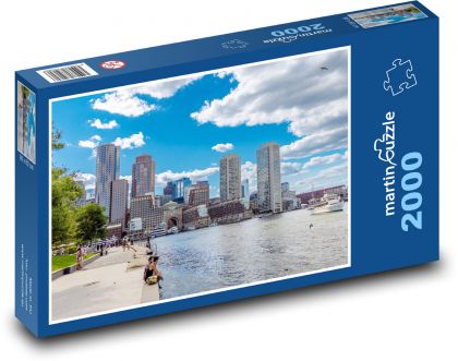 USA - Boston - Puzzle 2000 pieces, size 90x60 cm 