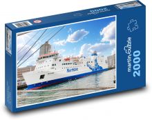 Boat - Ferry Puzzle 2000 pieces - 90 x 60 cm
