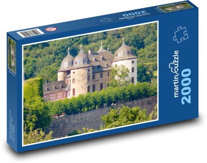 Hunsrück - Zamek - Puzzle 2000 elementów, rozmiar 90x60 cm