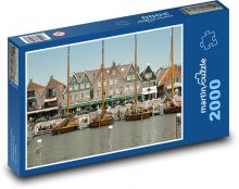 Holandsko - Volendam Puzzle 2000 dielikov - 90 x 60 cm