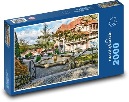 Spa town - Puzzle 2000 pieces, size 90x60 cm 