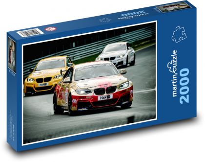 Cars - Races - Puzzle 2000 pieces, size 90x60 cm 