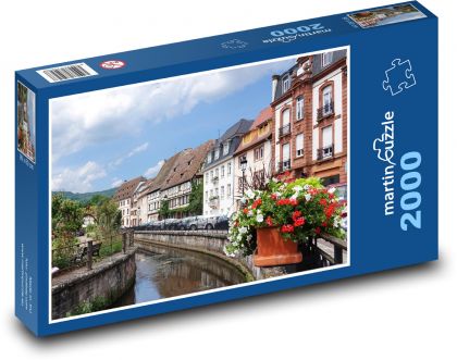 France - Wissembourg - Puzzle 2000 pieces, size 90x60 cm 